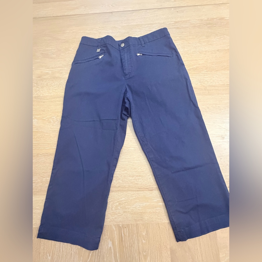 Ralph Lauren Navy Blue Capris